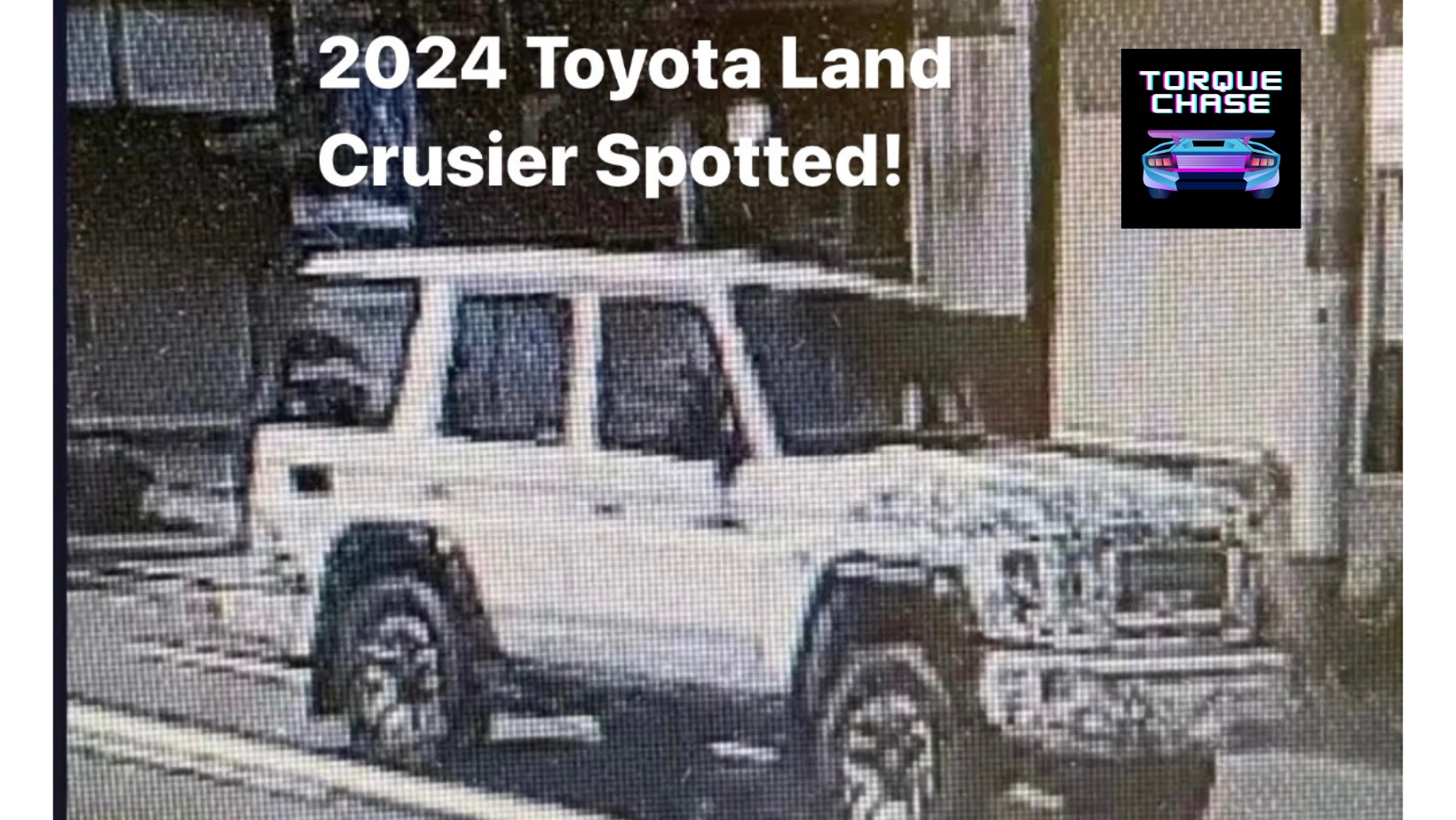 Land Cruiser test mule spotted in Japan